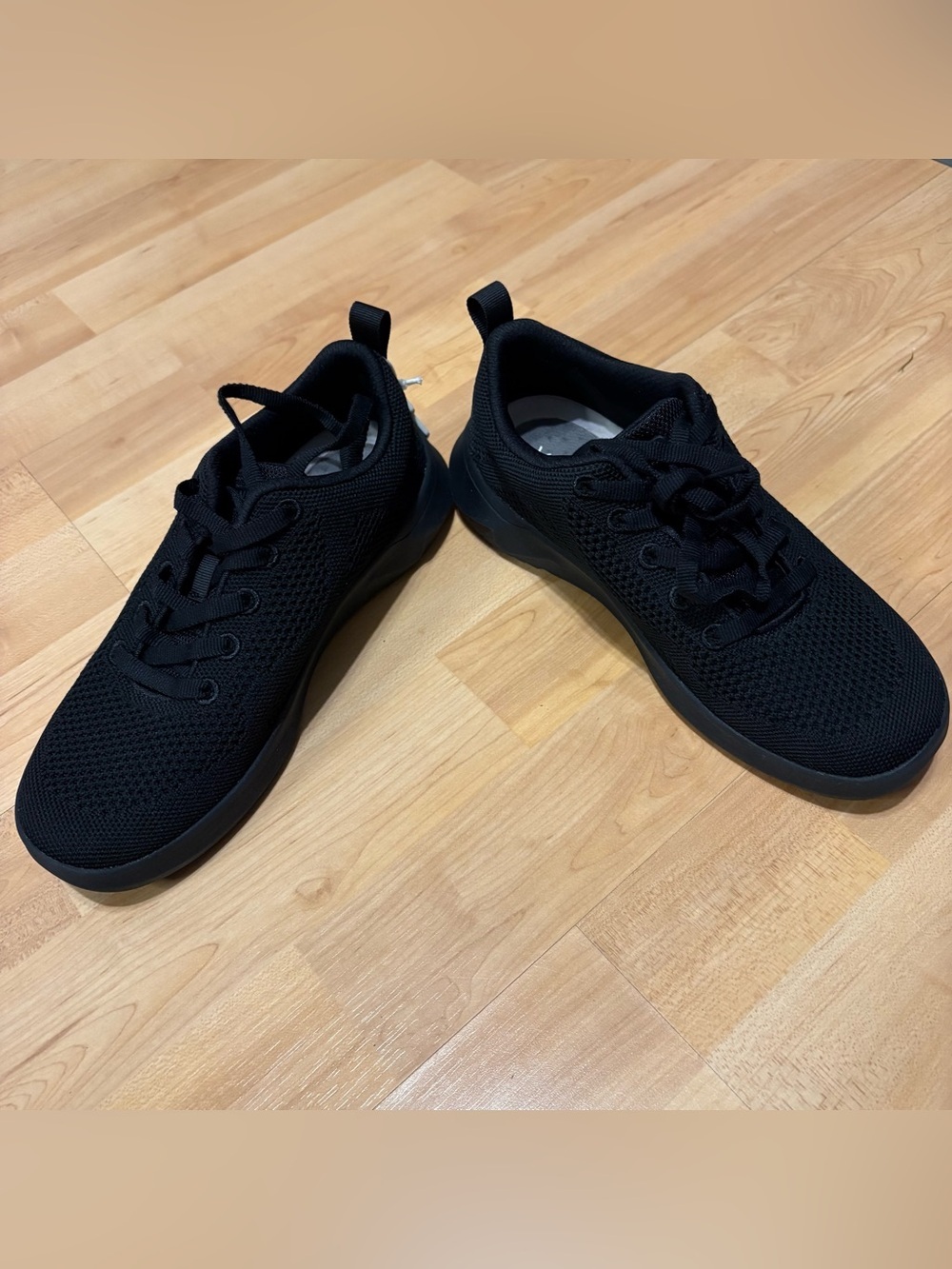 New Vionic Escapade Arrival Black Knit Lace-Up Sneaker Size 6 - Picture 3 of 8